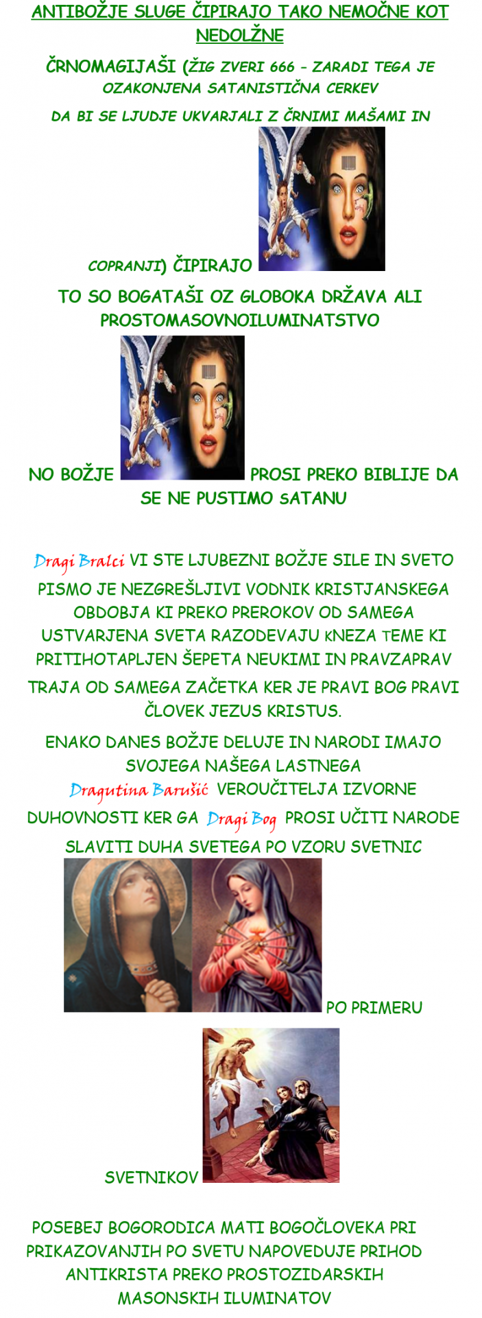 antibozje sluge cipirajo