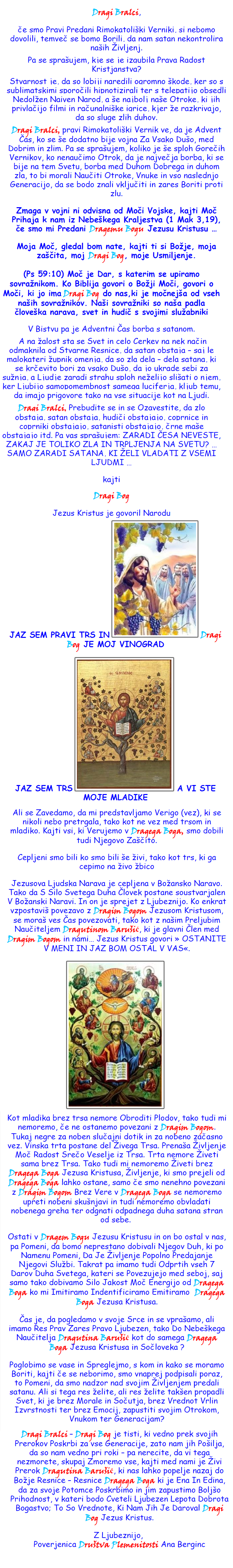 sovraznik Dragega Boga